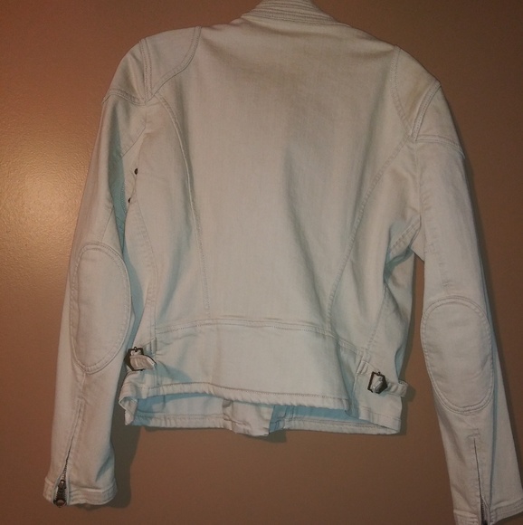 Cropped biker jacket - Picture 2 of 2